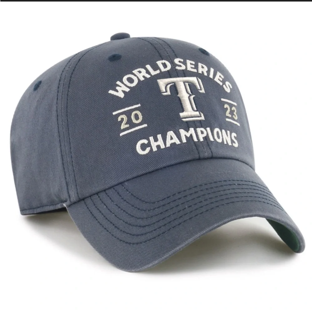 RARE 47 Brand Texas Rangers 2023 World Series Champion Trucker Hat Cap Brand NEW